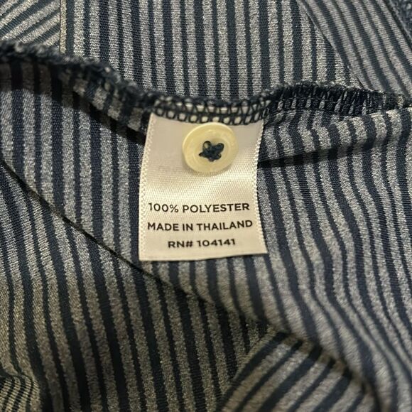 Walter Hagen Navy Striped Men’s Golf Polo- XXL - Picture 4 of 5